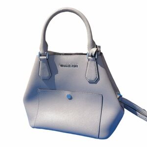 Michael Kors Elegant Silver Satchel